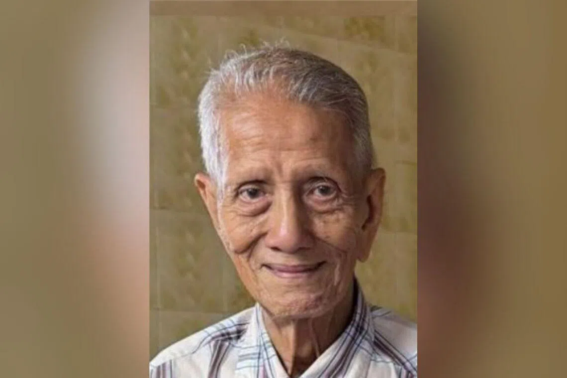 Liw Chin Teck was last seen wearing a white shirt and black pants near Block 175 Bukit Batok West Avenue 8 at about 8.10am on June 4.