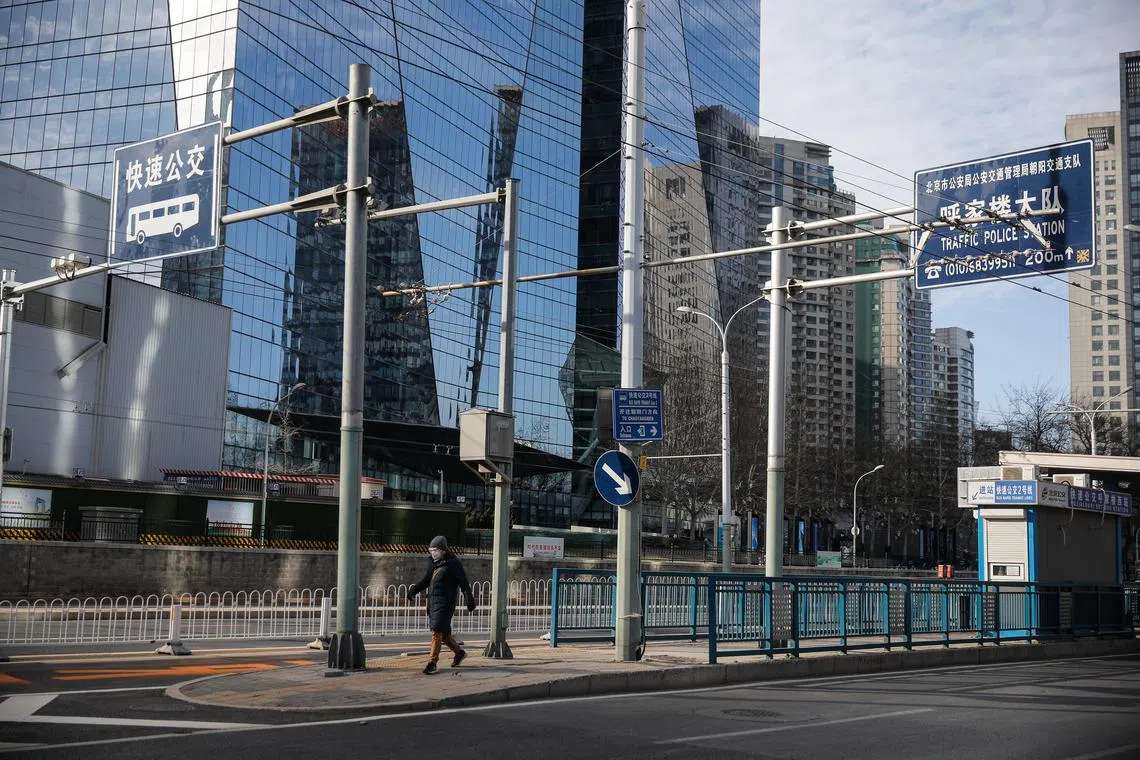 The Chinese government eased some restrictions early this month before abruptly abandoning most control measures 