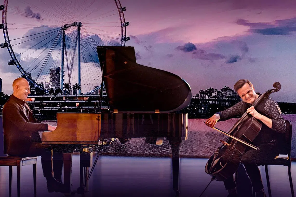 American pop-classical duo The Piano Guys are familiar with Singapore, and previously did concerts here in 2013, 2015 and 2018.