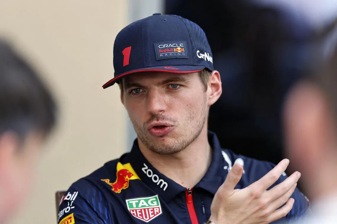 FILE PHOTO: Formula One F1 - Abu Dhabi Grand Prix - Yas Marina Circuit, Abu Dhabi, United Arab Emirates - November 25, 2023 Red Bull's Max Verstappen before practice REUTERS/Hamad I Mohammed/ File photo