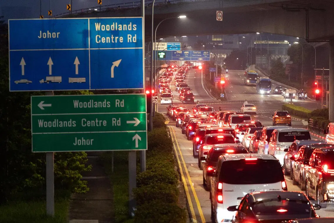 ICA urged motorists to follow traffic rules, maintain lane discipline and comply with checkpoint officers’ instructions.
