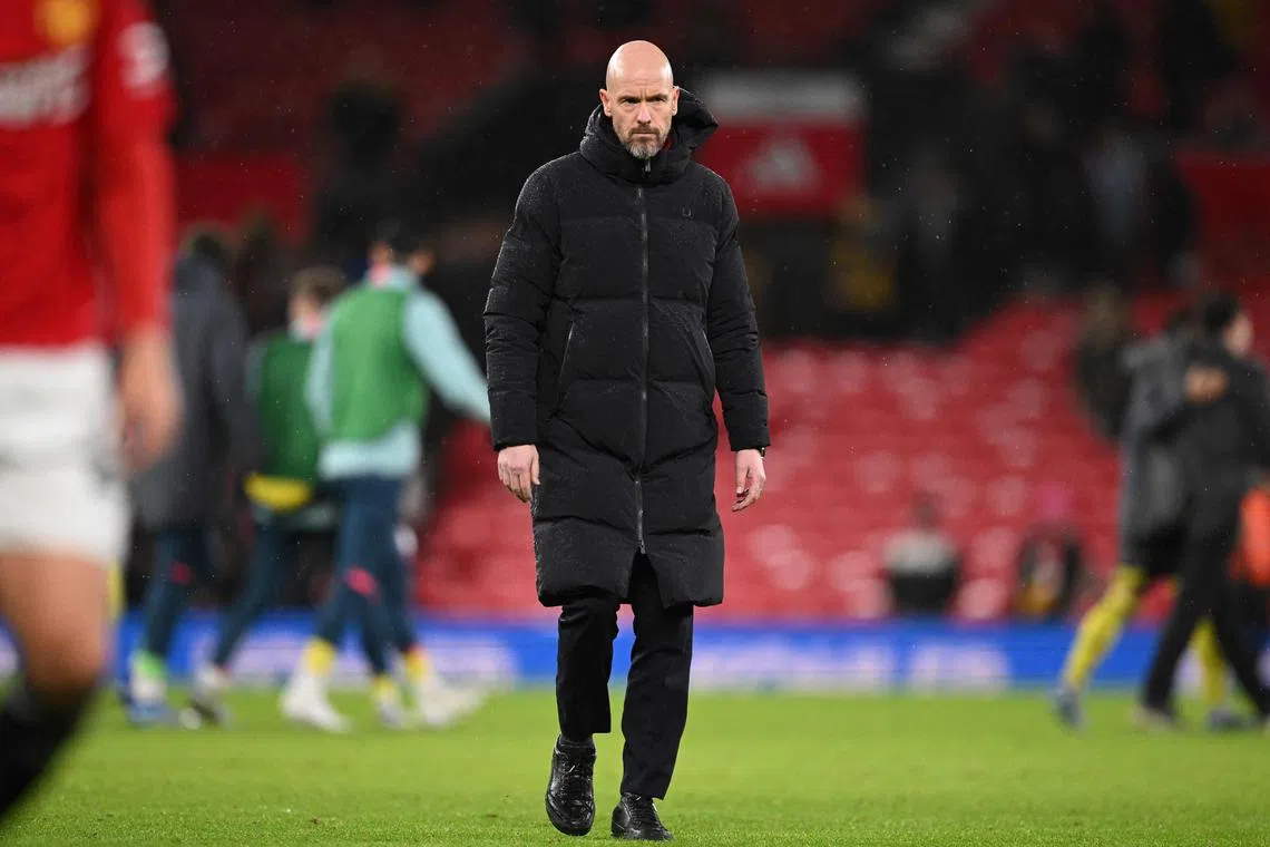 Manager Erik Ten Hag shouldered much of the responsibility after the match for United’s 11th defeat in all competitions this term.