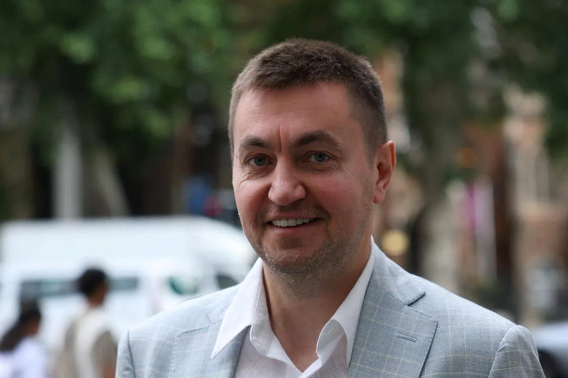 Moldovan business person Veaceslav Platon walks outside Westminster Magistrates' Court as he contests Moldova's request for his extradition on conspiracy allegations linked to moving about $22 billion out of Russia between 2010 and 2014, in London, Britain, July 28, 2026. REUTERS/Toby Melville