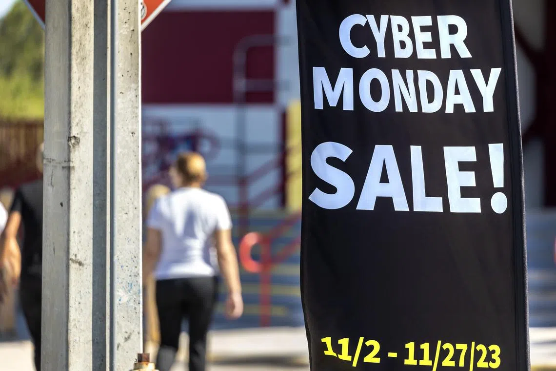 Cyber Monday’s spending will cap off a record five days of online shopping by US consumers.