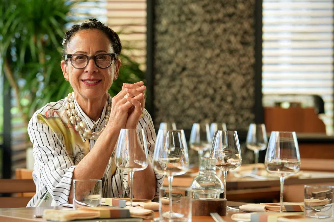 Ms Nancy Silverton, American celebrity chef-owner of the Mozza Restaurant Group.