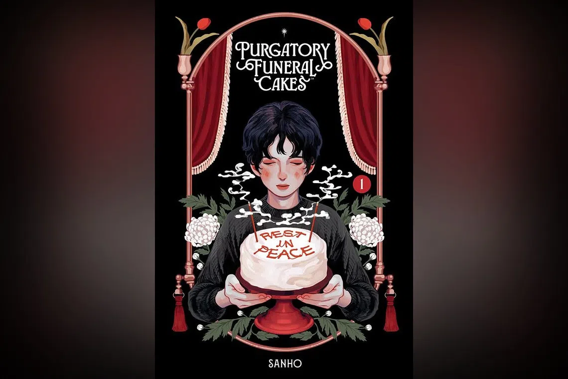 Purgatory Funeral Cakes is a fantasy graphic novel set in a bakery that makes cakes for the dead.