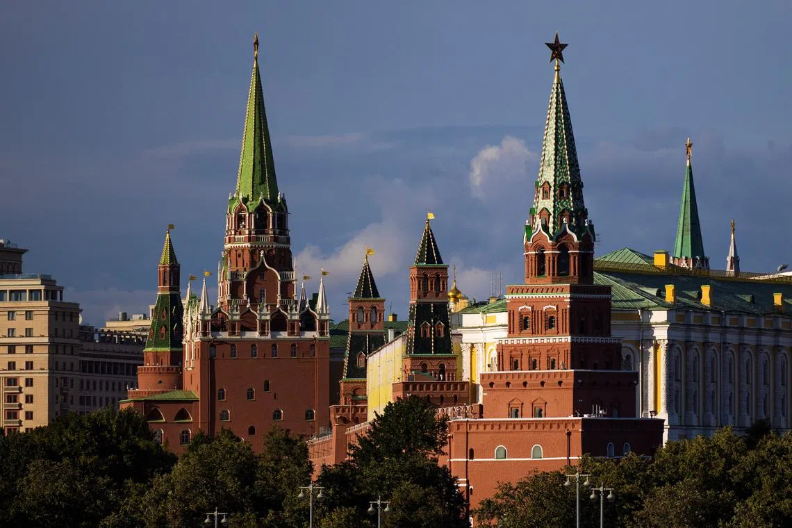 A general view on the Kremlin in Moscow, Russia, August 12, 2024. REUTERS/Maxim Shemetov/File Photo