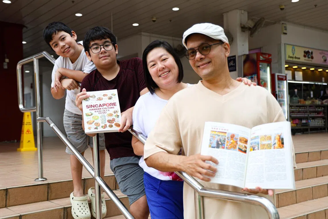New book celebrates Singapore hawker culture