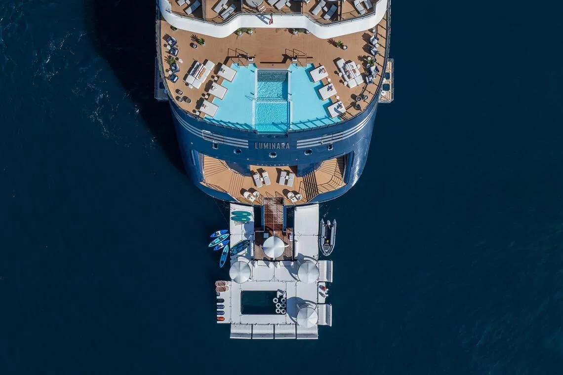 Luminara is The Ritz-Carlton Yacht Collection's third super-yacht in its fleet, which is currently sailing Asia-Pacific. 