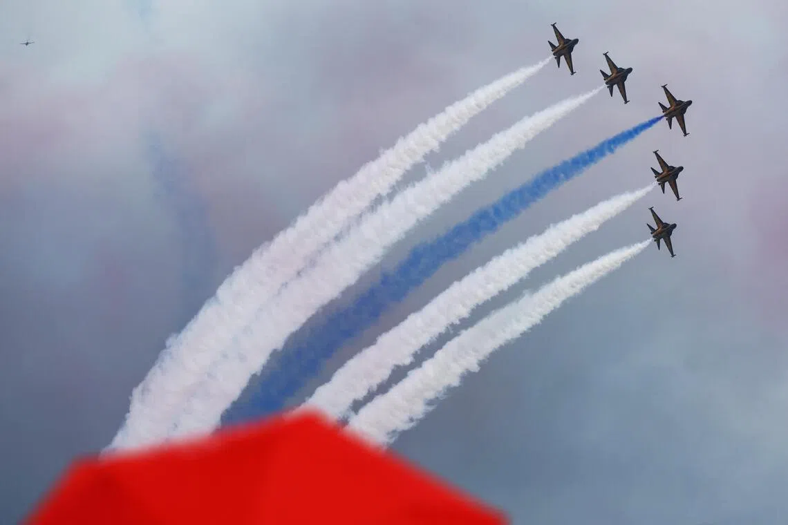 The refuelling mission will involve South Korea's Black Eagles, which will transit Japan's Naha Air Base on Jan 28.