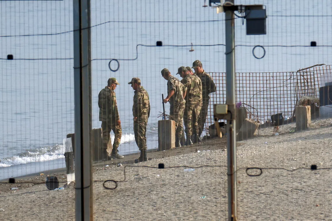 Spain boosts security in Ceuta as calls appear online for another mass border rush