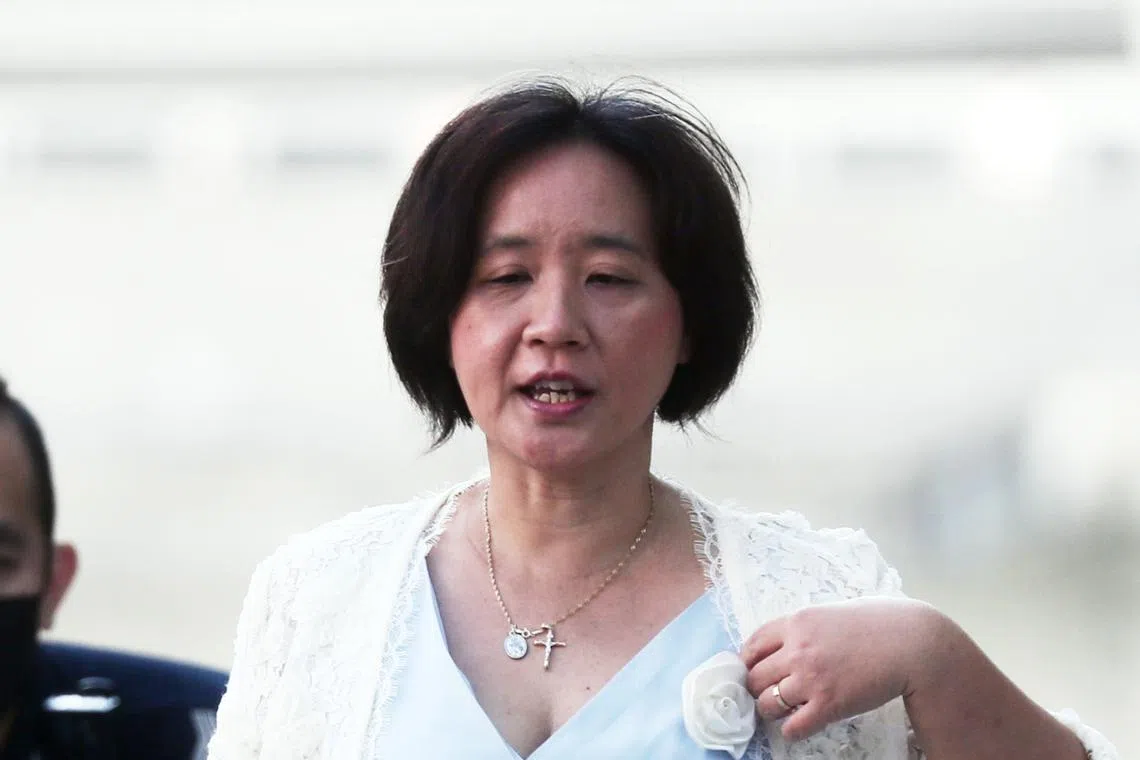 Iris Koh, founder of anti-vaccine group Healing the Divide, was arrested in 2022 for allegedly conspiring submit falsified vaccination records.