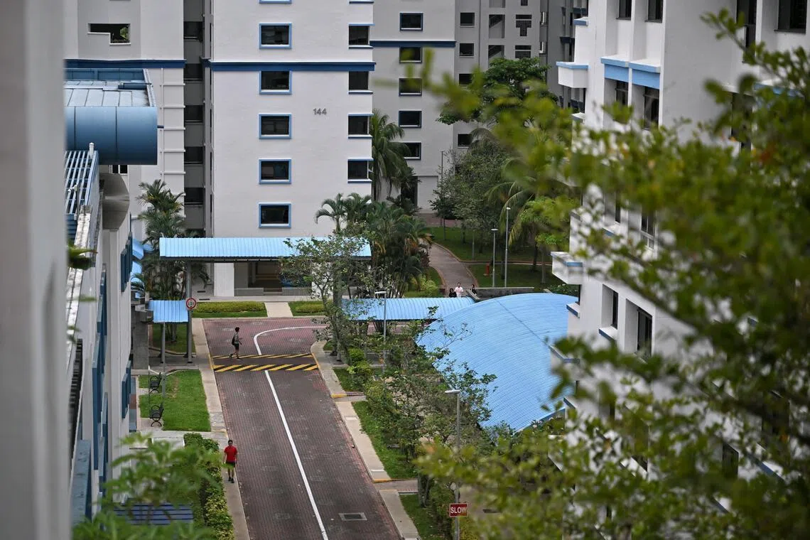Block 144 Lorong 2 Toa Payoh is one of the blocks to benefit from the Neighbourhood Renewal Programme.
