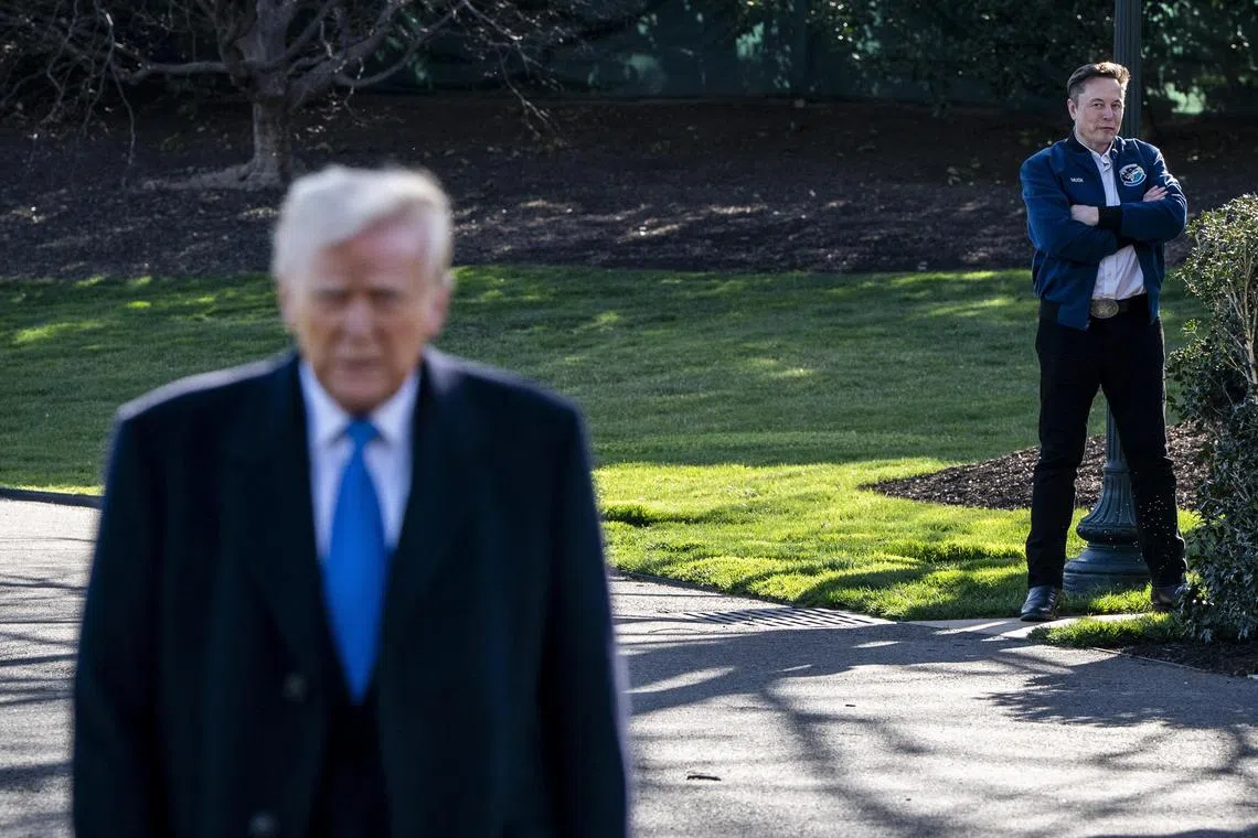 They seemed to spend most of their time together in the first feverish weeks of Mr Trump’s return to power. 