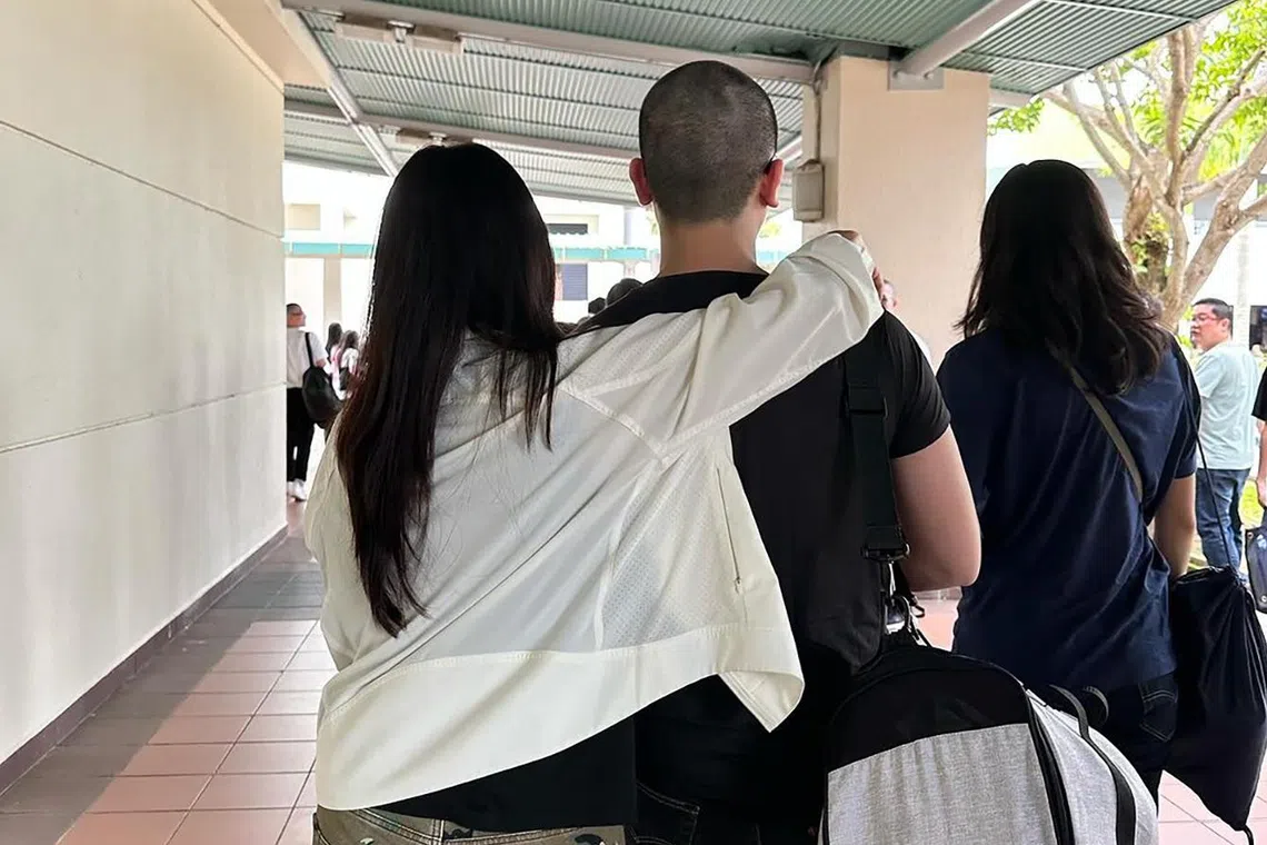 Local actress Zoe Tay shares photos of her eldest son Brayden, who has begun his basic military training.