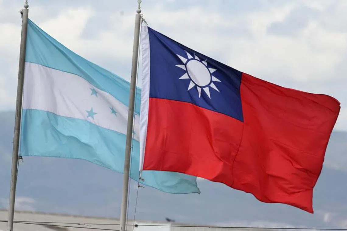 Honduras is one of only 14 countries to formally recognise Taiwan.