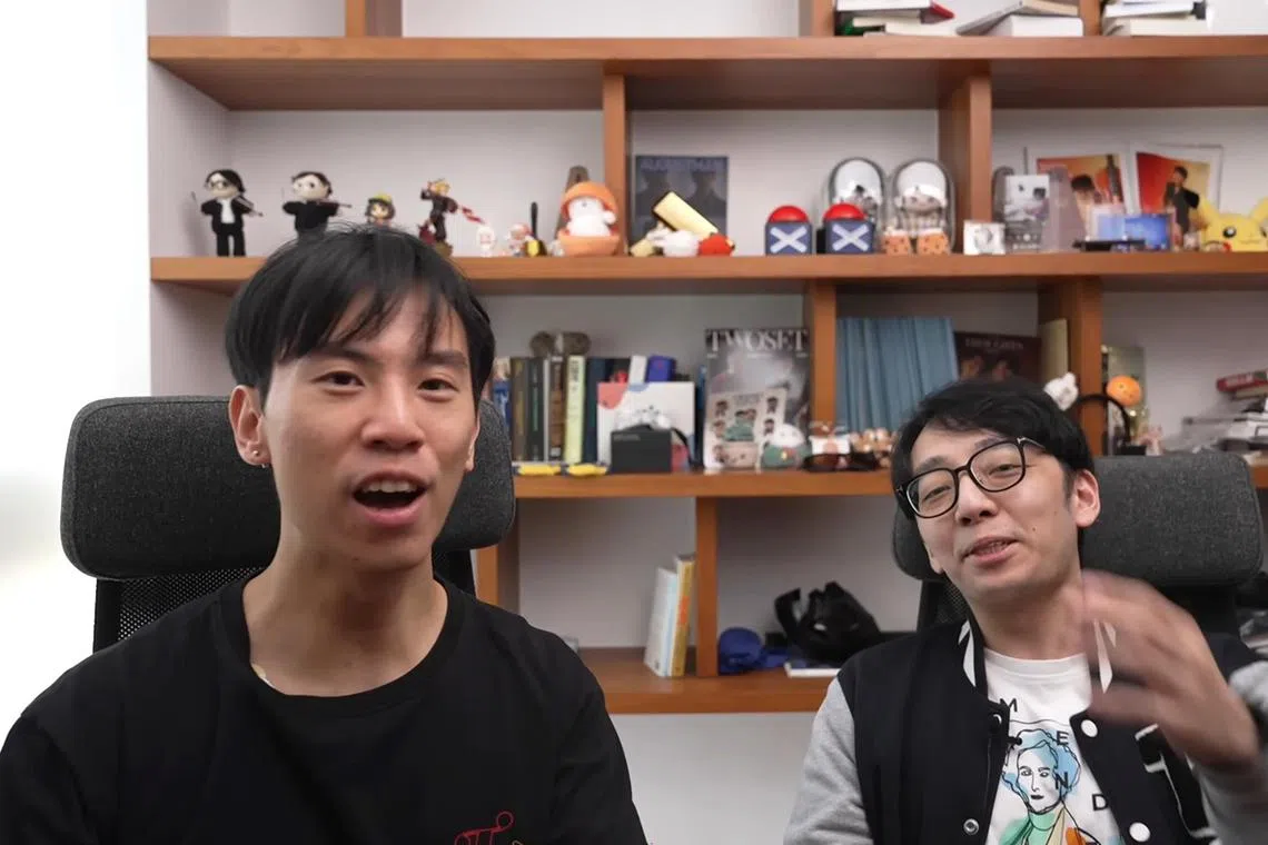Australian violin duo TwoSet Violin, comprising violinists Eddy Chen (left) and Brett Yang (right) announced the cancellations of their US shows in a YouTube video.