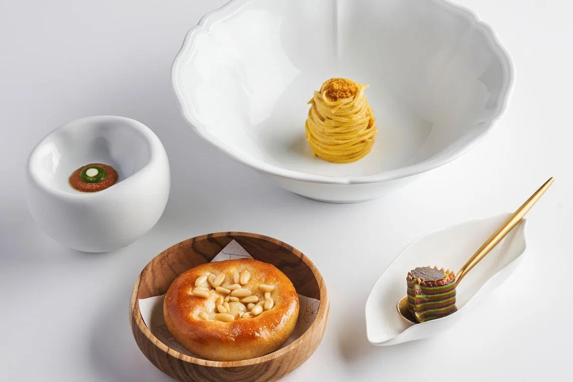 The Pasta and Scarpetta courses at Art di Daniele Sperindio.