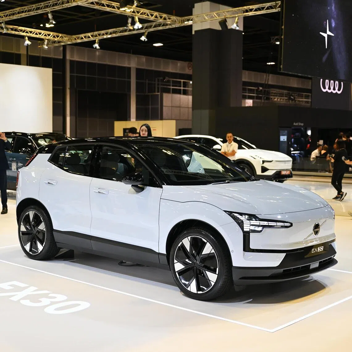 ST20240111_202435454449 ntmotorshow 12 Azmi

The launch of the Volvo EX30 during the media preview of the 2024 edition of the Singapore Motorshow on Jan 11, 2024.

ST PHOTO: AZMI ATHNI
