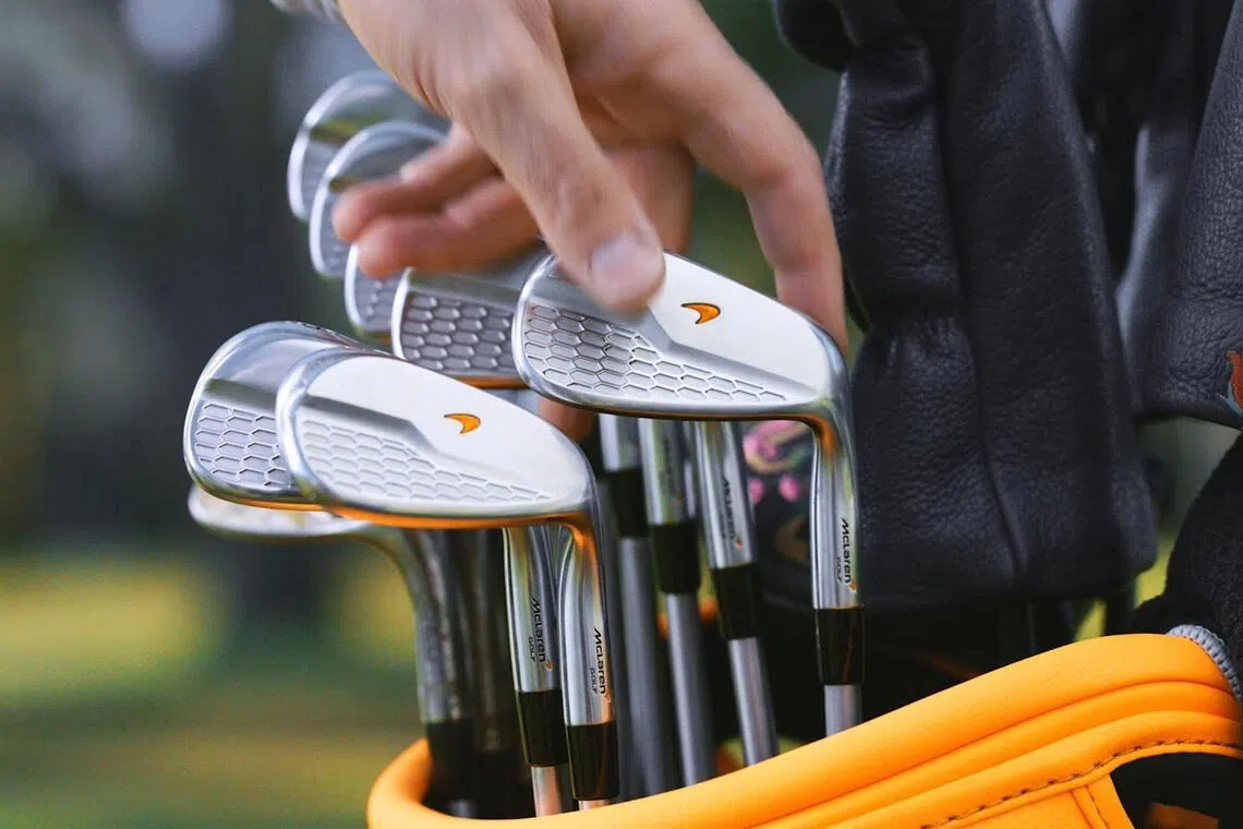McLaren Golf launches with debut Series 1 and Series 3 irons.