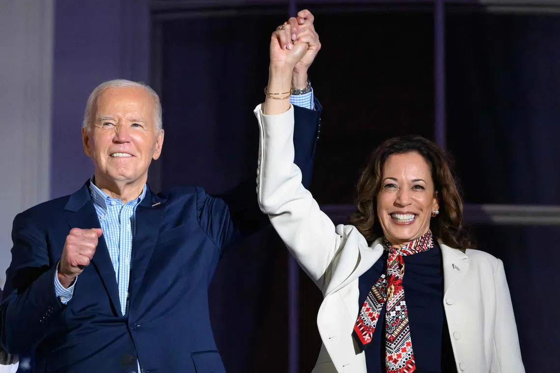 Mr Biden plans to visit Milwaukee, Wisconsin, and Philadelphia, Pennsylvania, for events on Ms Harris’ behalf.