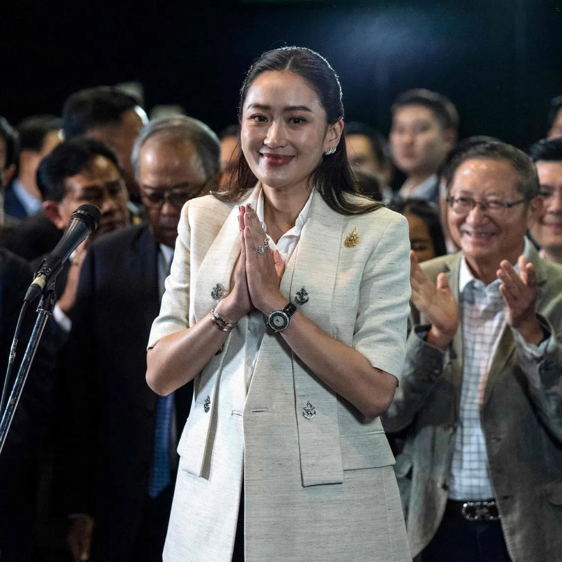 Ms Paetongtarn Shinawatra replaced Mr Srettha Thavisin after he was dismissed by the Constitutional Court for the wrongful appointment of a Cabinet minister. 