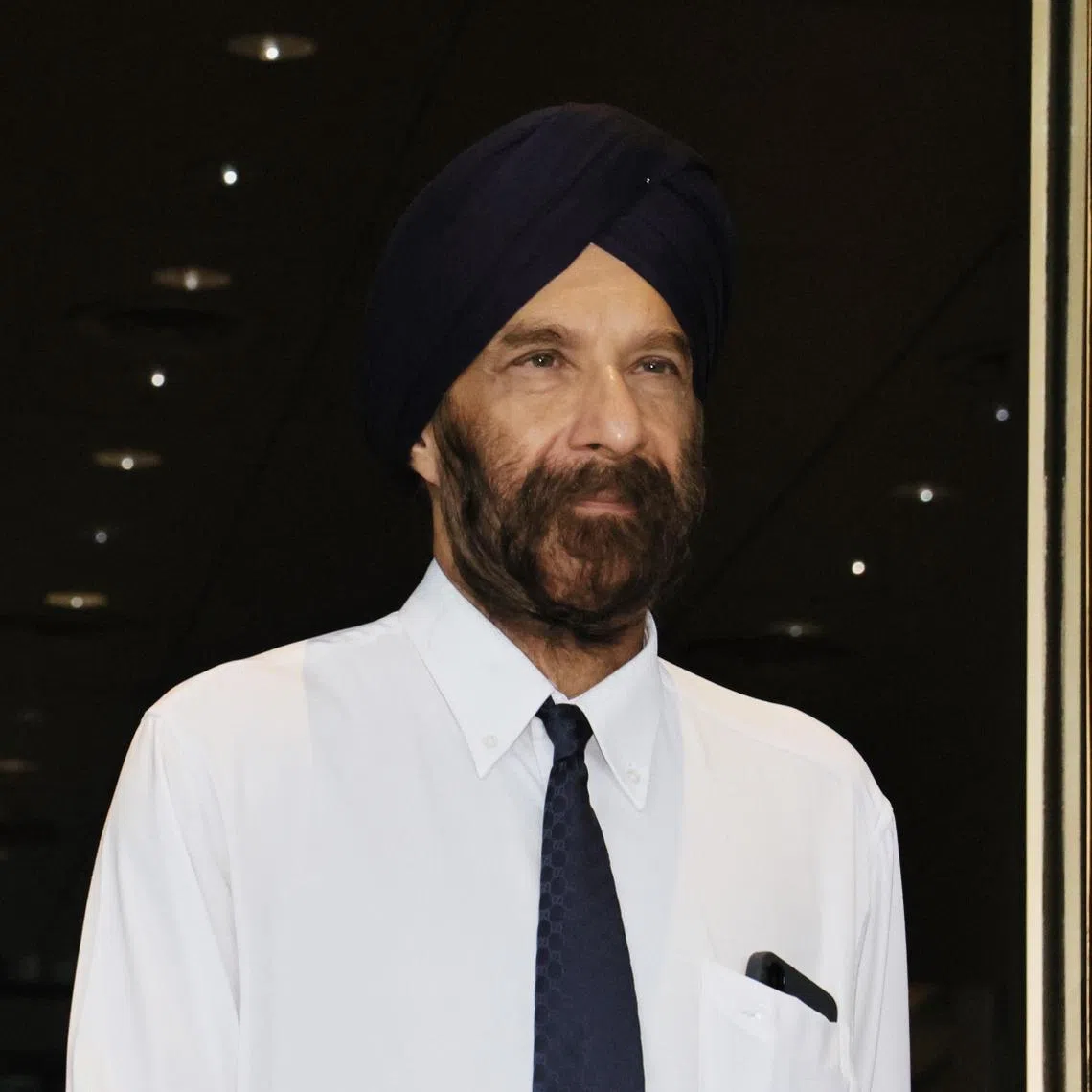 Senior Counsel Davinder Singh at the Supreme Court on April 7.