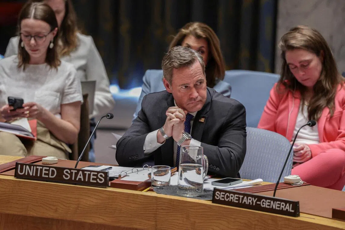 US pledges new humanitarian aid to UN, says must align with Trump’s interests