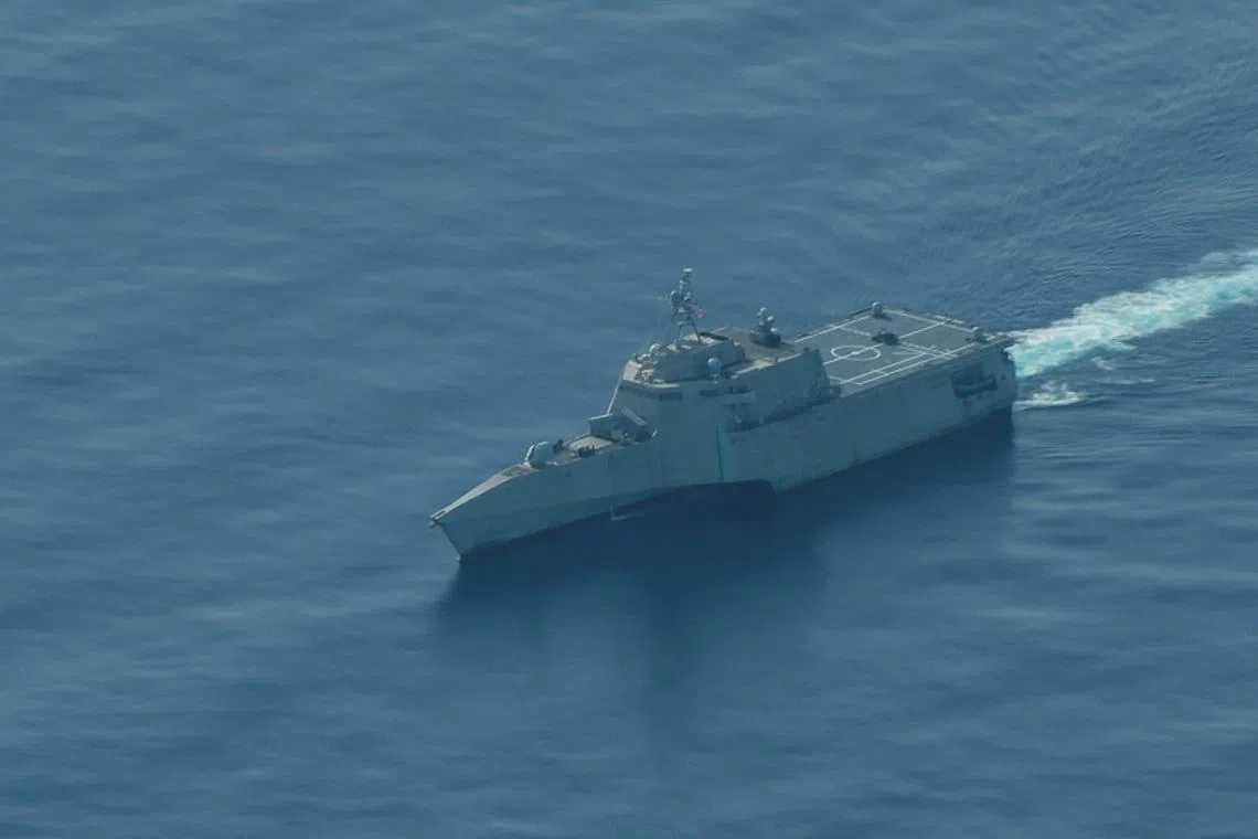 US warship visit to Cambodia base shows continued warming ties