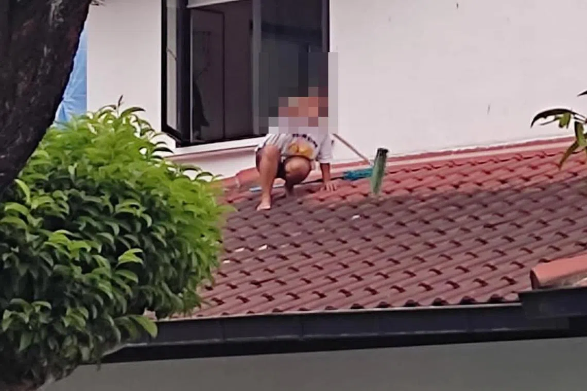 The incident was caught on camera by another domestic worker, who posted it to social media.