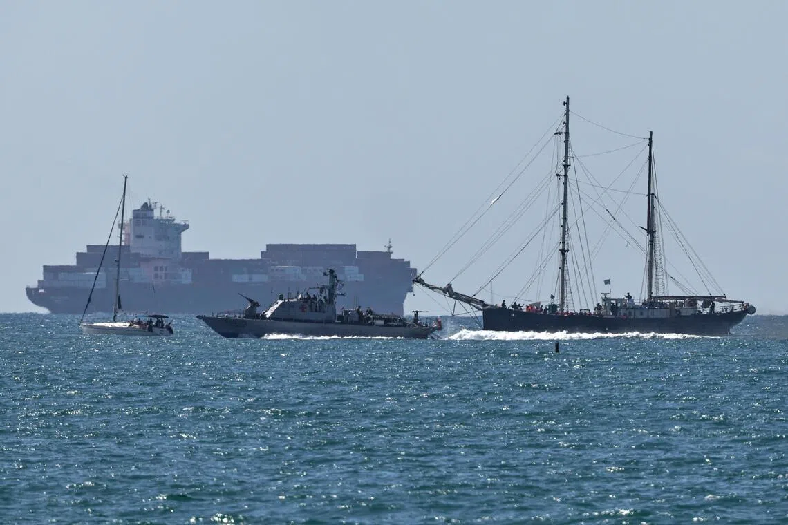 The flotilla's vessels and passengers were safe, had been transferred to an Israeli port and were expected to be deported promptly, Israel's foreign ministry said.