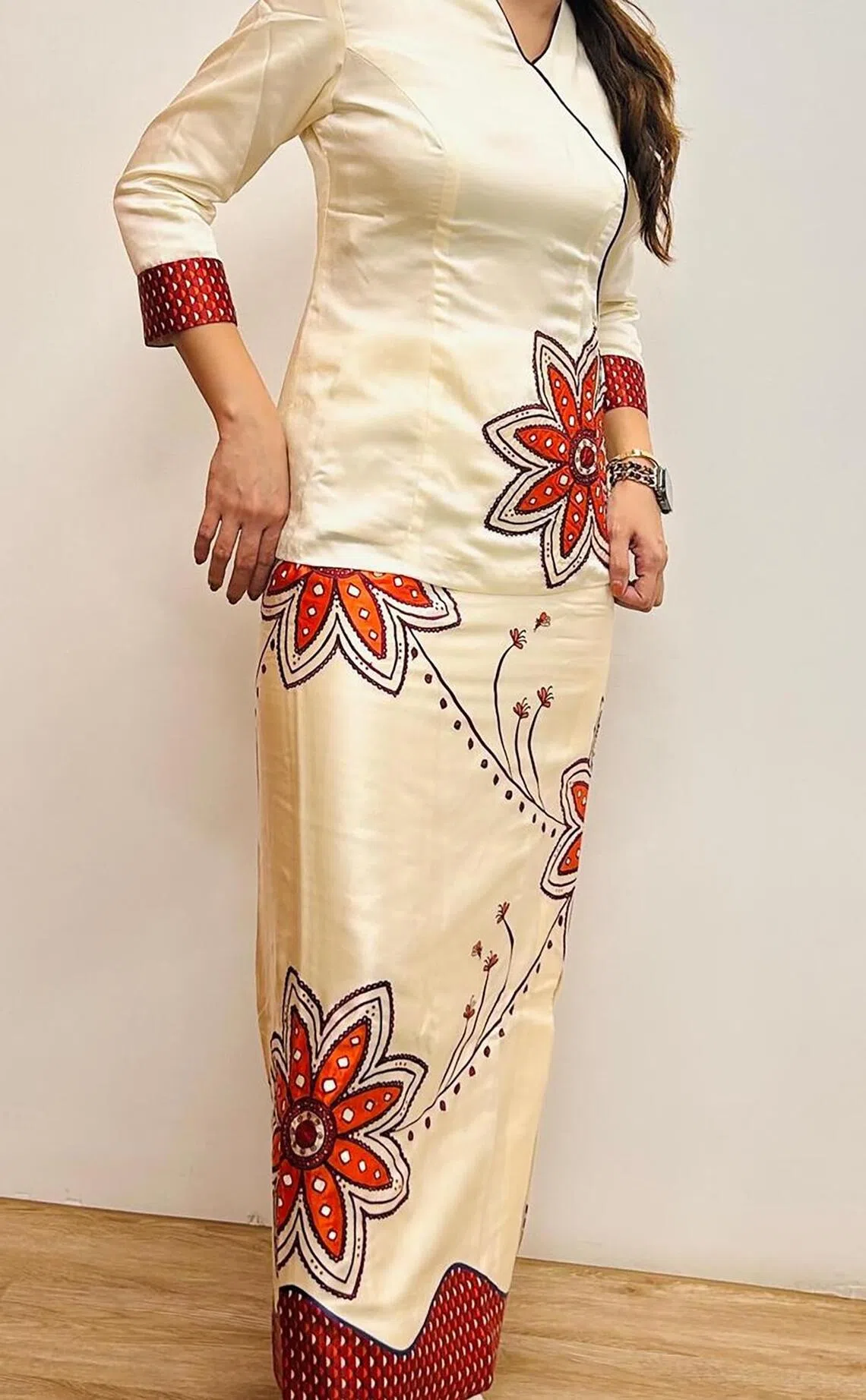 Stylised firefly motifs, such as this prototype print, will adorn uniforms.