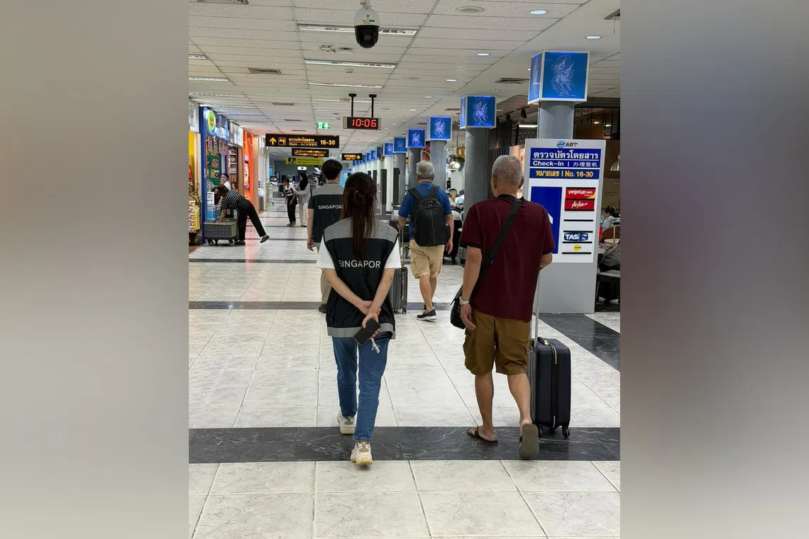 MFA said on Nov 28 that more than 600 Singaporeans embarked on their journey from Hat Yai to Singapore.