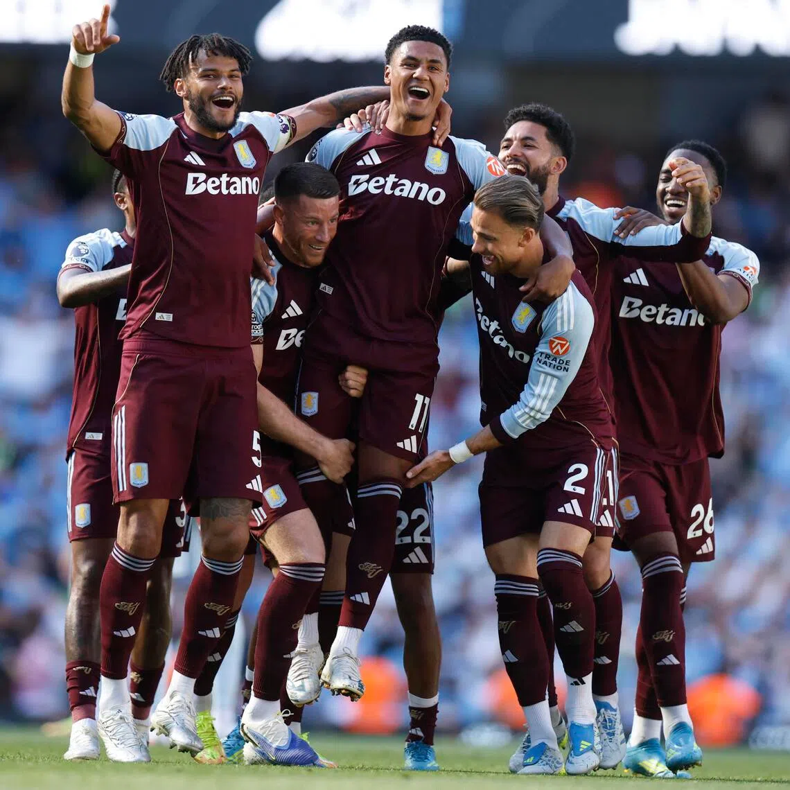 EPL side Aston Villa will have Visit Rwanda on their jersey fronts next season and will sport online sports betting site Betano on their shirt sleeves instead.