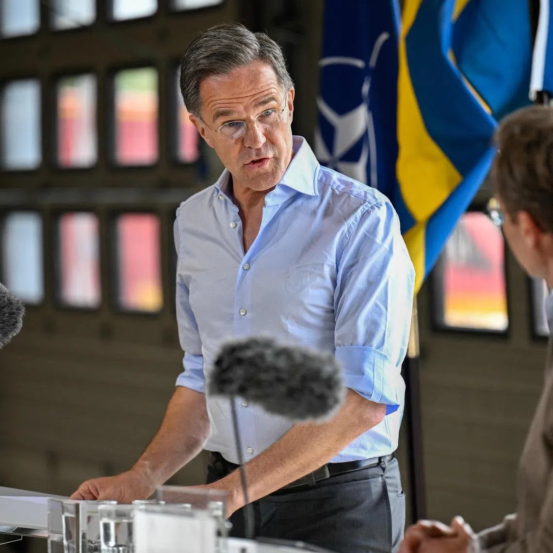 NATO chief Mark Rutte had proposed last week that allies should dedicate 0.25 per cent of their GDP to Ukraine.