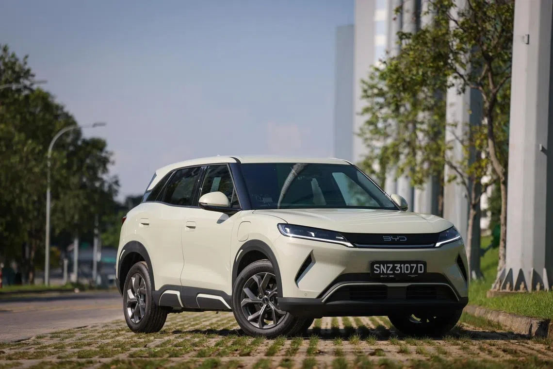 ctbyd29 ST20250822_202546900163 Ong Wee Jin / 

BYD Atto 2 compact electric crossover.