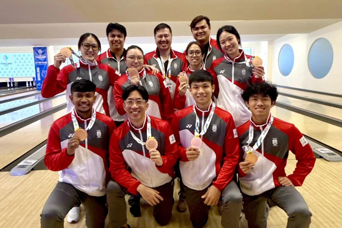 Singapore ended their SEA Games campaign in Thailand with two golds and four bronzes.