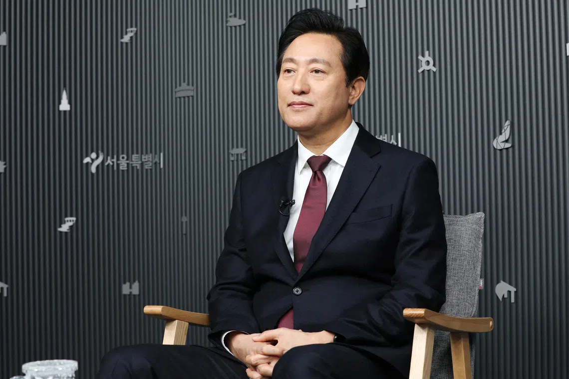 Seoul Mayor Oh Se-hoon has previously denied any allegations of wrongdoing.