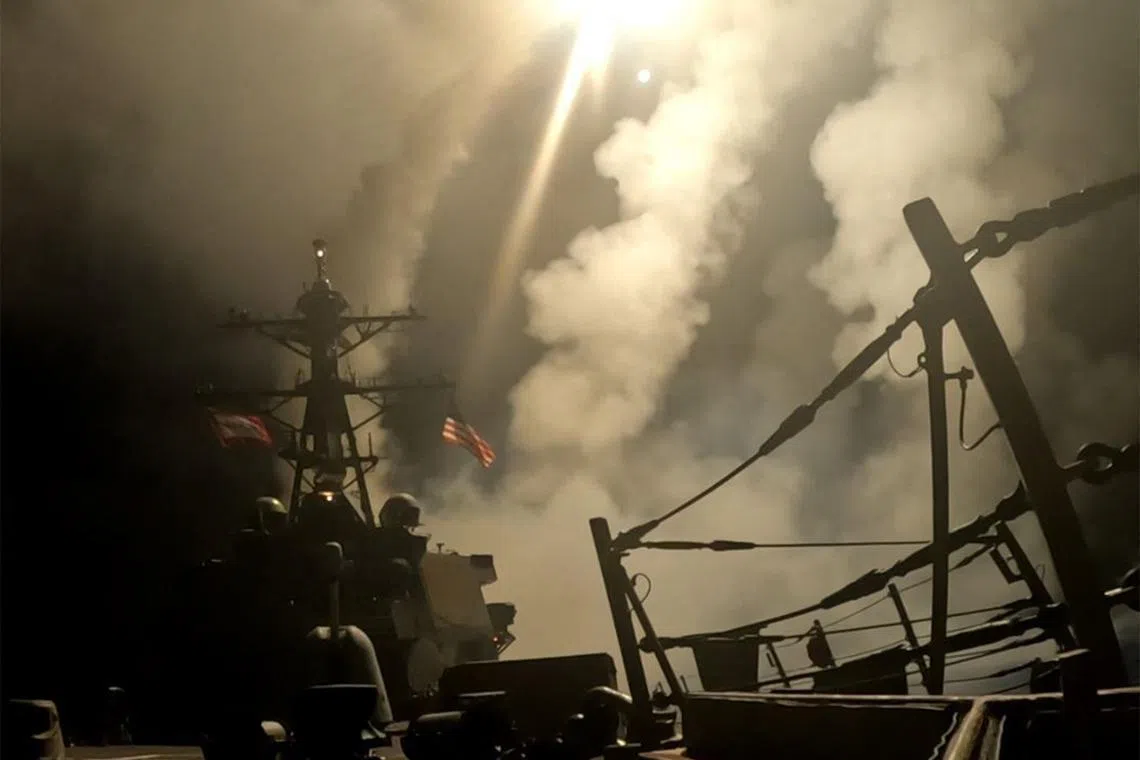 US Central Command forces launching an operation against Houthi targets across Yemen.