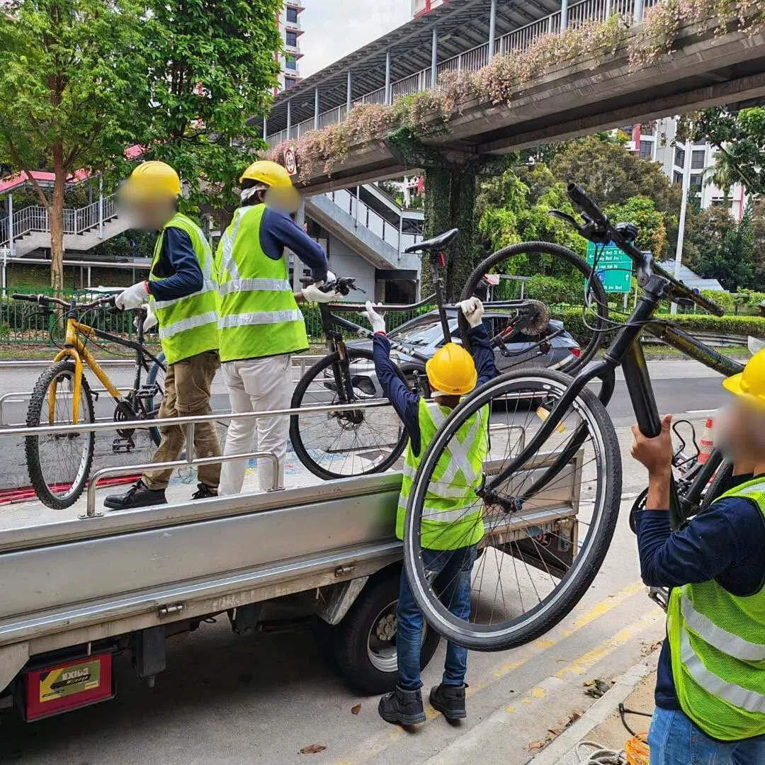 LTA said it is stepping up checks on indiscriminate bicycle parking and abandoned bicycles around key transport nodes.