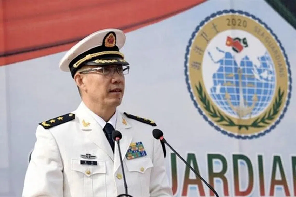 China had named Dong Jun as its new defence minister on Dec 29.