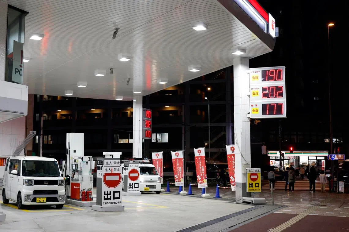 Japan relies on the Middle East for around 90 per cent of its oil supplies, which mainly flow via the Strait of Hormuz, which is effectively closed as a result of the US-Israeli war on Iran.