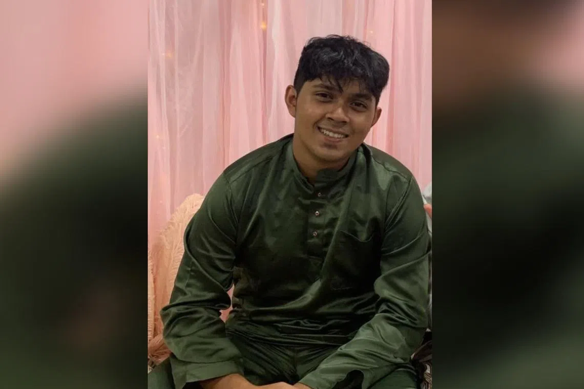 Mr Fairuz Roslan died on Friday from injuries sustained in the crash.