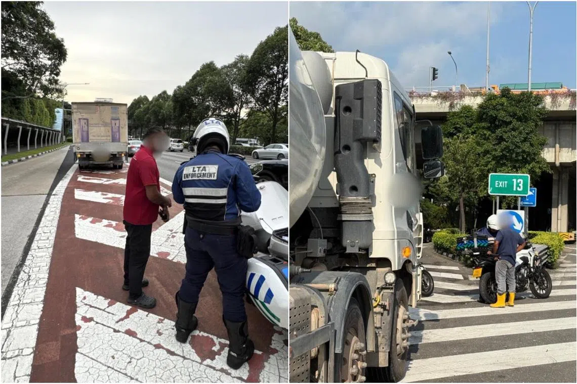 Additionally, 93 LTA-related violations were detected, including seven overloaded vehicles, and 19 excluded vehicles found travelling on expressways without a permit.
