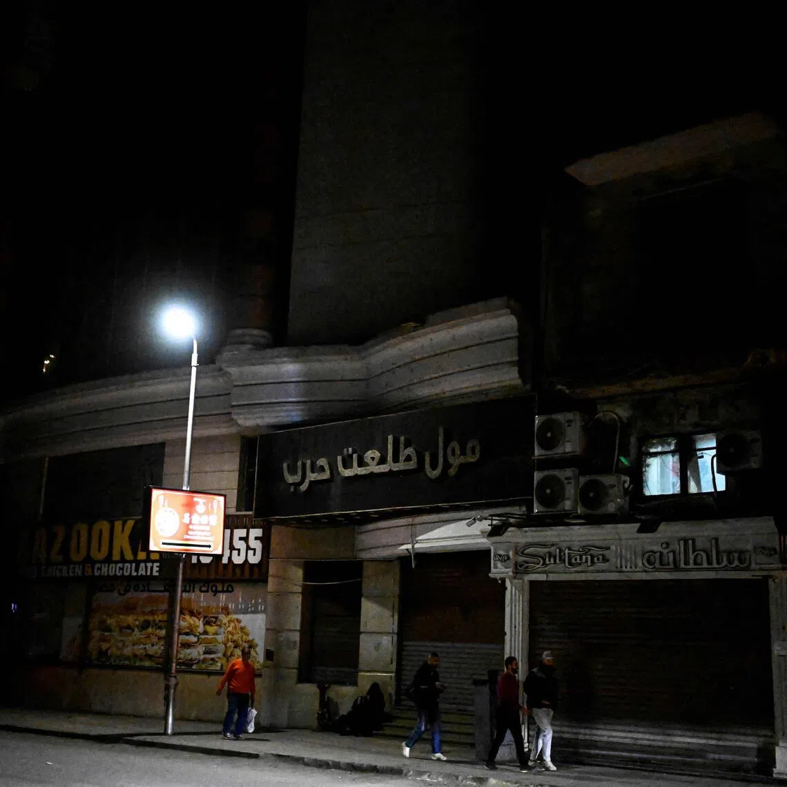 A month-long order instituted last week in Egypt shutters shops at 9pm on weekdays and 10pm on weekends, with a brief extension to 11pm expected for the Coptic Easter holidays.