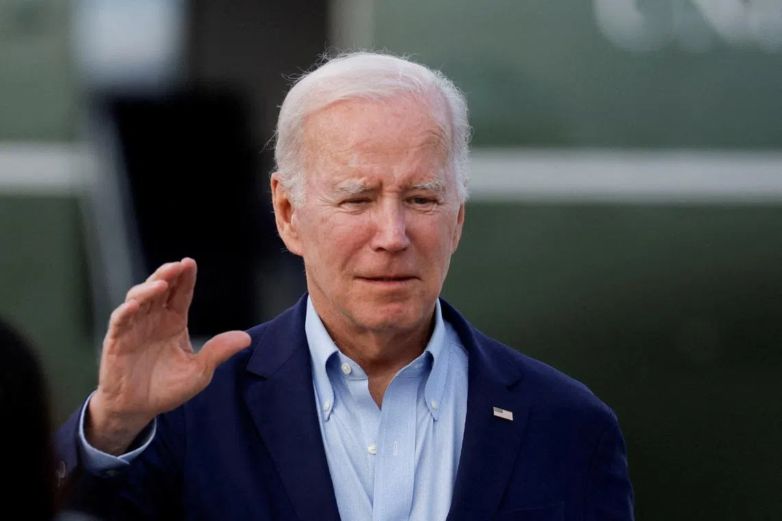 Soon to enter his third year in office, Mr Biden has said he intends to seek another four-year term.