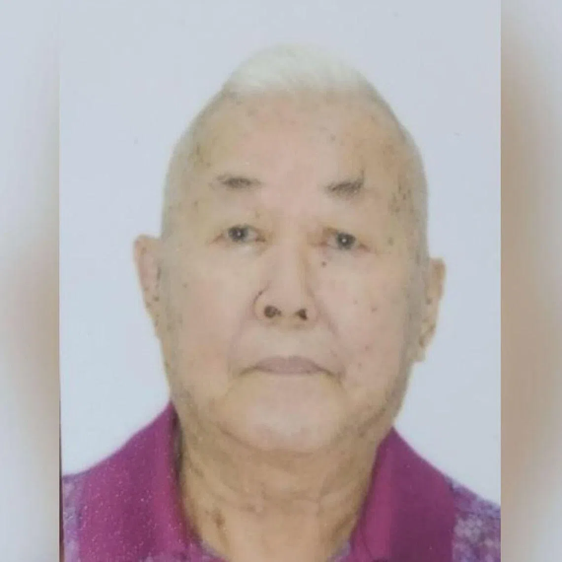 Mr Tan De Hap, 88, was last seen around Block 307D Anchorvale Road at about 9.30am on Jan 19.
