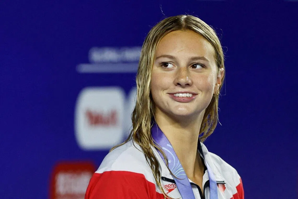 Canada’s Summer McIntosh takes down last women’s ‘supersuit’ world record