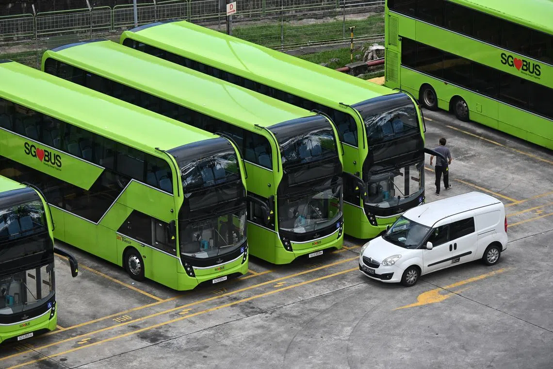 The morning city direct service 674, operated by bus operator Tower Transit, will serve six bus stops in Tengah Drive, Tengah Garden Walk, Tengah Garden Avenue, Tengah Boulevard and Plantation Crescent, 