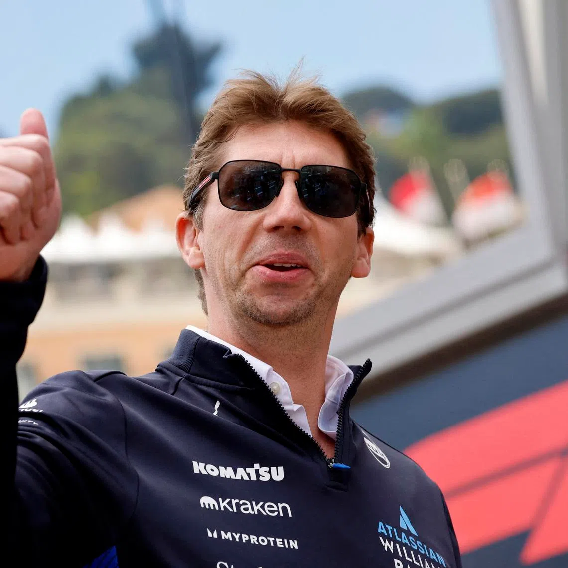 Formula One F1 - Monaco Grand Prix - Circuit de Monaco, Monaco - May 23, 2025 Williams team principal James Vowles arrives ahead of practice REUTERS/Stephanie Lecocq